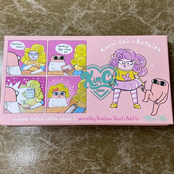 Kimchi x Ketnipz Rainbow Sharts Mini Palette - Picture 1 of 3